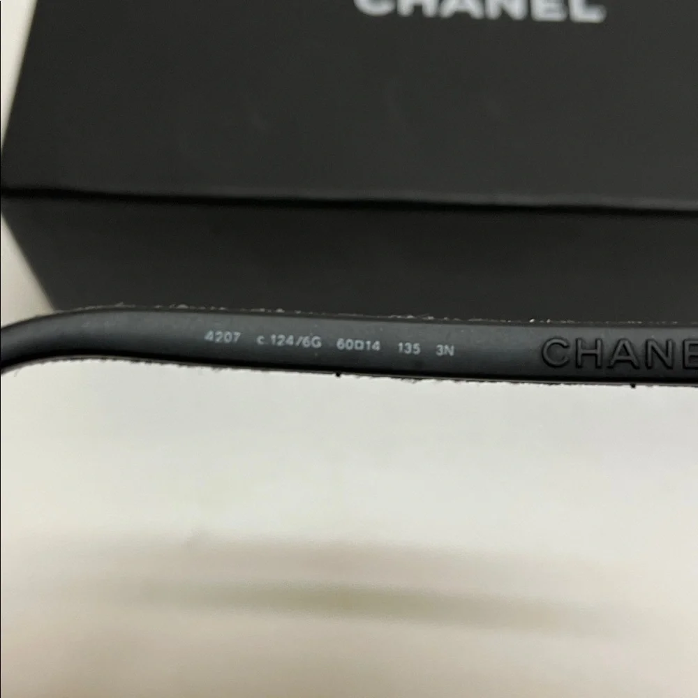 Chanel Metallic Aviator Sunglasses